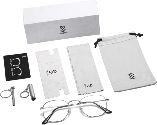 Small Blue Light Blocking Glasses Hexagonal Eyeglasses Frame anti Blue Ray Glasses One and Only SJ5036 - Image 6