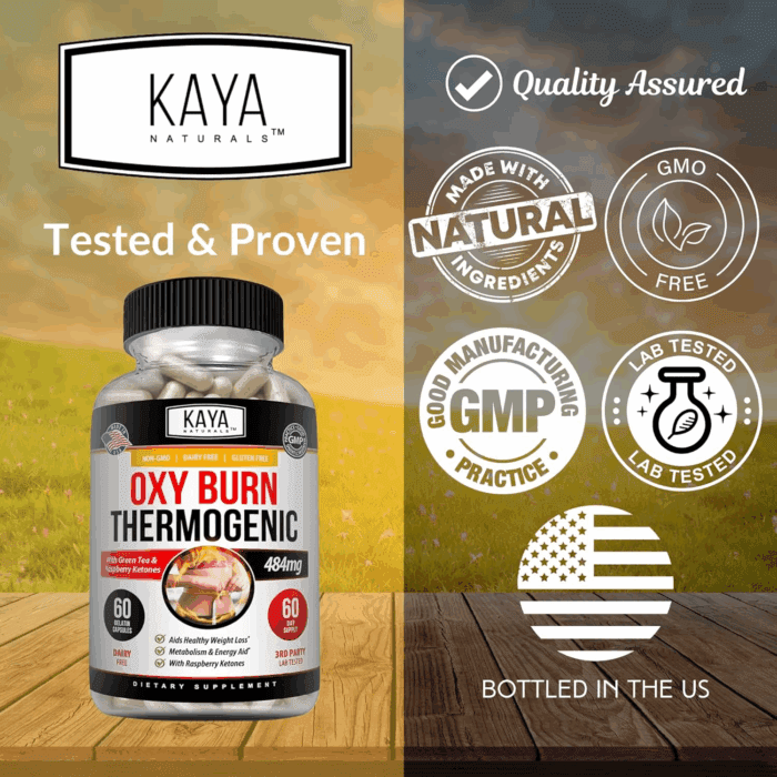 Supreme Fat Burner - Weight Loss Pills Women & Men - Appetite Suppressant Supplement - Powerful Thermogenic Diet Pills - Natural Energy Boost Oxy Burn 60 Count - Image 4