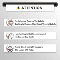 - Compatible DYMO 1744907 (4" X 6") Shipping Labels, Perforated, Compatible with DYMO Labelwriter 4XL Rollo & Zebra, NOT Fit 5XL [10 Rolls/2200 Labels] - Image 5