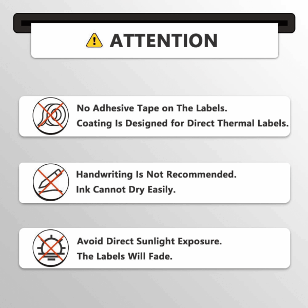 - Compatible DYMO 1744907 (4" X 6") Shipping Labels, Perforated, Compatible with DYMO Labelwriter 4XL Rollo & Zebra, NOT Fit 5XL [10 Rolls/2200 Labels] - Image 5