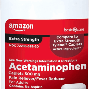 Extra Strength Pain Relief, Acetaminophen Caplets, 500 Mg, 200 Count (Packaging May Vary)