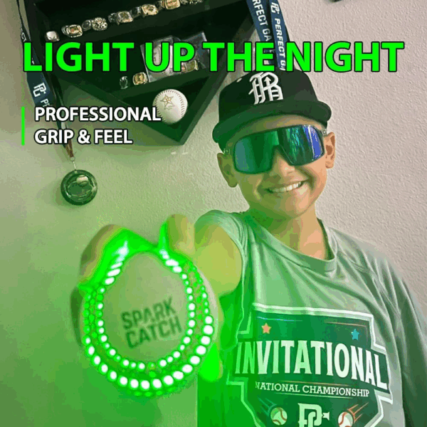 Light up Baseball, Glow in the Dark Baseball, Sports Gear Accessories Gifts for Boys 8 9 10 11 12 13 14 15 Years Old, Kids Teens All Ages Gift Ideas - Image 5