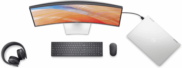 S3222HN Curved Monitor - 31.5-Inch FHD (1920X1080) 75Hz 4Ms 1800R Curved Display, HDMI Connectivity, AMD Freesync Technology, Tilt Adjustability - Silver - Image 11