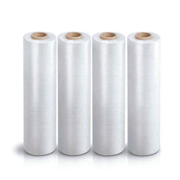 4 Rolls Heavy Duty 18" X 1500 Ft 80 Gauge Premium Clear Pallet Wrap Stretch Wrap Shrink Film - Best Quality 40 Lb per Case Industrial Grade - Image 6