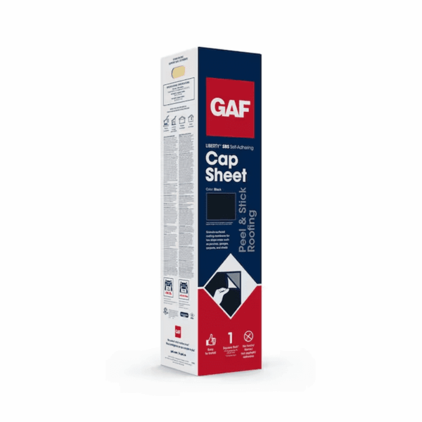 Liberty Cap Sheet 3.28-Ft W X 34.0-Ft L 100.0-Sq Ft Black Roll Roofing - Image 7