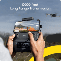 GPS Drone with 4K UHD Camera for Adults Beginner; HS360S 249G Foldable FPV RC Quadcopter with 10000 Feet Control Range, Brushless Motor, Follow Me, Smart Return Home, 5G Transmission - Image 4