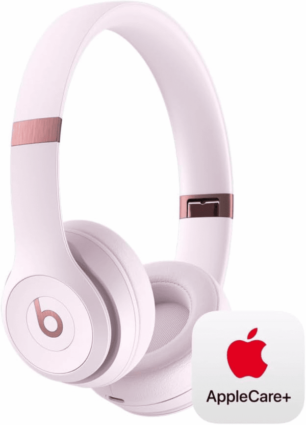Solo4 with Applecare+ for Headphones (2 Years) - Cloud Pink