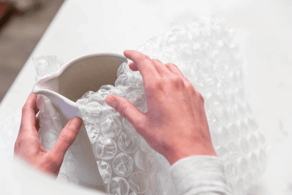 Max Strength Bubble Cushioning Wrap for Moving & Shipping, 60 FT Large Bubble Packing Wrap, Heavy Duty Protection for Mailing & Packaging Boxes, Clear Bubble Roll Supplies Perforated Every 12 IN - Image 4