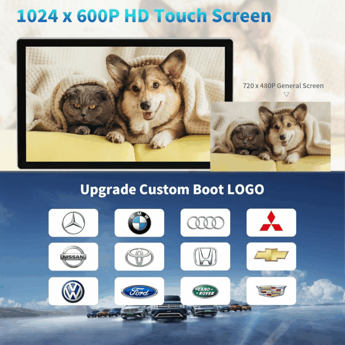 Portable Apple Carplay Screen for Car, 9" Wireless Apple Carplay & Android Auto,4K Dash Cam,1080P Backup Camera Dvr,Car Audio Receivers GPS Navigation Mirror Link, Bluetooth,Fm, Siri - Image 8