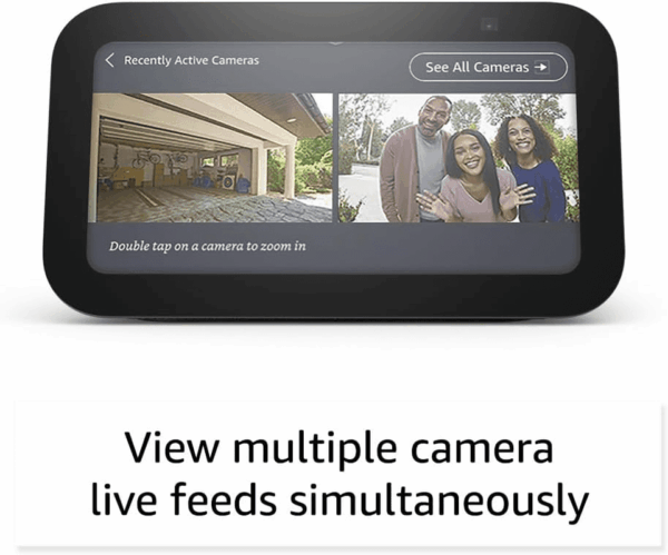 Echo Show 5 (Newest Model), Smart Display with 2X the Bass and Clearer Sound, Charcoal - Image 4