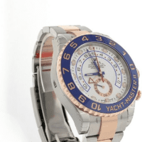 Yacht-Master Ii 44Mm Rose Gold and Steel Watch 116681 - Image 3