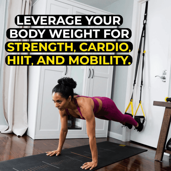 All-In-One Suspension Training System: Full Body Workouts for Your Home Gym, Travel, and Outdoors | Includes Indoor & Outdoor Anchors, Workout Guide and Video Downloads - Image 3