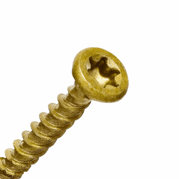 48596 Wood Screws, #8 X 1-3/4", Premium Outdoor Deck Screws, Rust Resistant, Epoxy Coated Bronze, 1Lb Box, 175 Pcs - Image 8