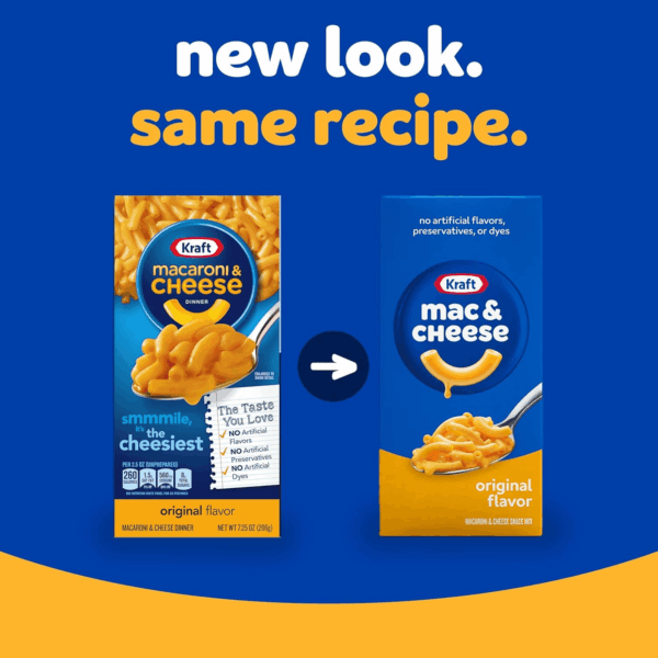Kraft Original Mac & Cheese Macaroni and Cheese Dinner, 7.25 Oz Box - Image 2