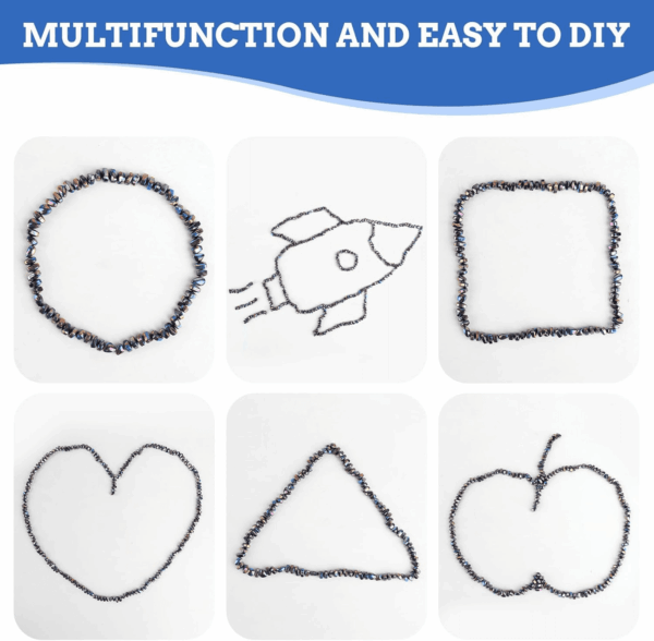 550Pcs Ferrite Putty, Fidget Toys, Fidget Toys Adults, Desk Fidgets Toys for Office Stress/Anxiety Relief ,Adults Gifts - Image 6