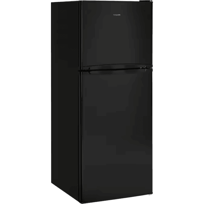 9.7-Cu Ft Counter-Depth Top-Freezer Refrigerator ( Black ) - Image 12