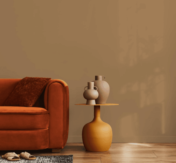 Paint & Primer: Environment-Friendly, Low Sheen with One-Coat Coverage for Interior & Exterior Surfaces (Autumn Brown, 1-Gallon) - Image 3