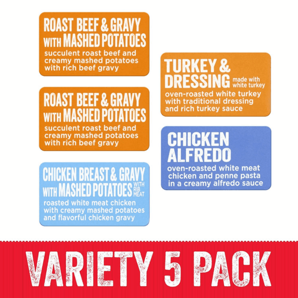 Protein Variety Pack Microwave Trays (Pack of 5) - Image 2