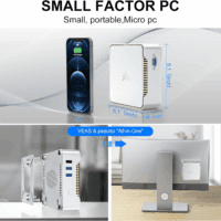 Gk3Plus Mini PC, 16GB RAM 512GB M.2 SSD Mini Computers,12Th Gen Alder Lake N95 (Up to 3.4Ghz) Micro PC, 2.5''SSD, Gigabit Ethernet,4K Uhd,Wifi,Bt,Vesa/Home/Business Small Pc - Image 9