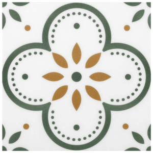 Peel & Stick Floor Tiles Self Adhesive Vinyl Flooring for Kitchen Bathroom Laundry Room Pet House Fireplace 20 Sheets 8"X8" Removable Floor Stickers Home Decor DIY (Green-10)