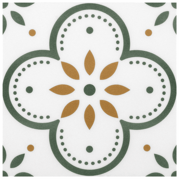 Peel & Stick Floor Tiles Self Adhesive Vinyl Flooring for Kitchen Bathroom Laundry Room Pet House Fireplace 20 Sheets 8"X8" Removable Floor Stickers Home Decor DIY (Green-10)