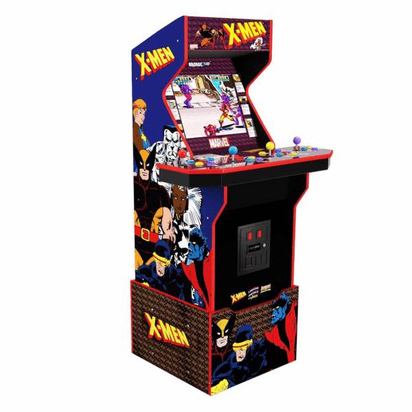 Arcade 1Up  X-Men 4 Player Arcade Machine (With Riser & Stool) - Electronic Games & Mortal Kombat Head-To-Head Arcade Machine, 2 Player Cocktail Style Cabinet for Home - Image 5
