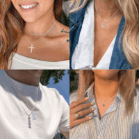 925 Sterling Silver 1Mm & 0.8 Italian Box Chain Necklace 16" - 30" with Silver Polishing Cloth/Dainty & Sturdy Necklace for Women Available in 15 Lengths - Image 2