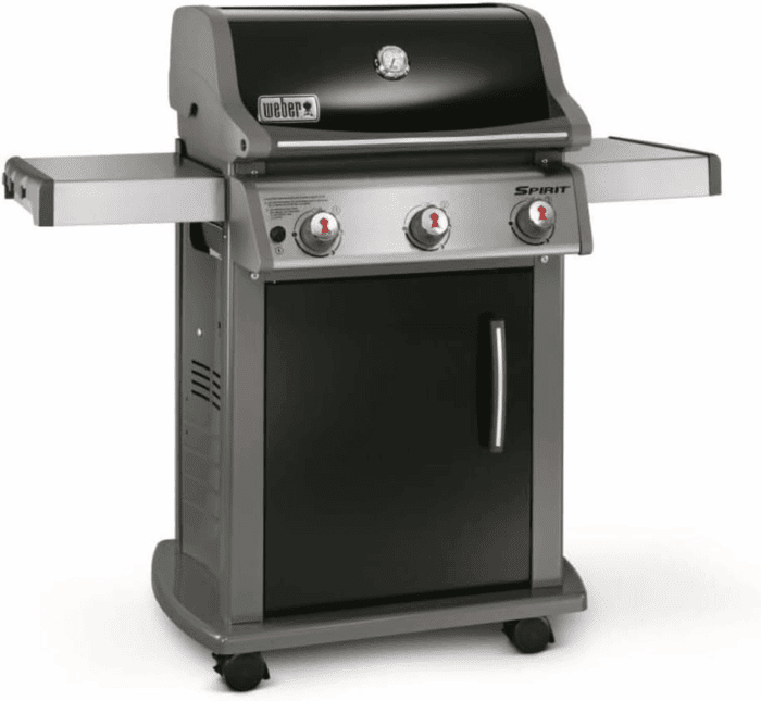 Spirit E310 Liquid Propane Gas Grill, Black