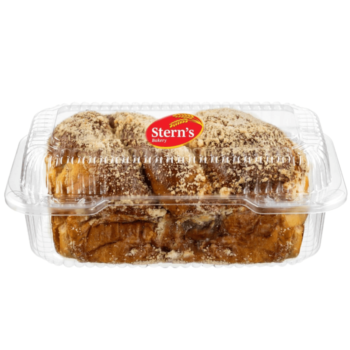 Cinnamon Bread | Babka Cinnamon Cake | Traditional Babka Bread | Kosher & Nut Free | Baked Fresh Daily | 16 Oz, Stern’S Bakery
