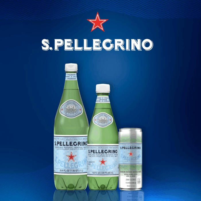 S.Pellegrino Sparkling Natural Mineral Water, Plastic Bottles, 16.9 Fl Oz (Pack of 12) - Image 6