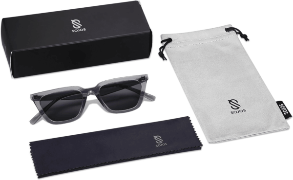 Polarized Narrow Square Cateye Sunglasses for Women Retro Trendy Driving Glasses SJ2169 - Image 5