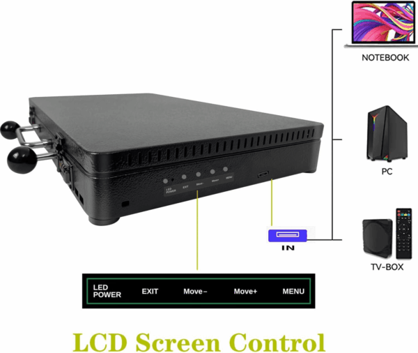 Portable 20000 in 1 Metal Box 3D Arcade Game Console, 22 Inch Screen Retro Electronic Game Console, with Search/Hide/Save/Load/Pause Functions - Image 6