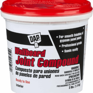 Wallboard Joint Compound, White, 3 Lb (7079810100)