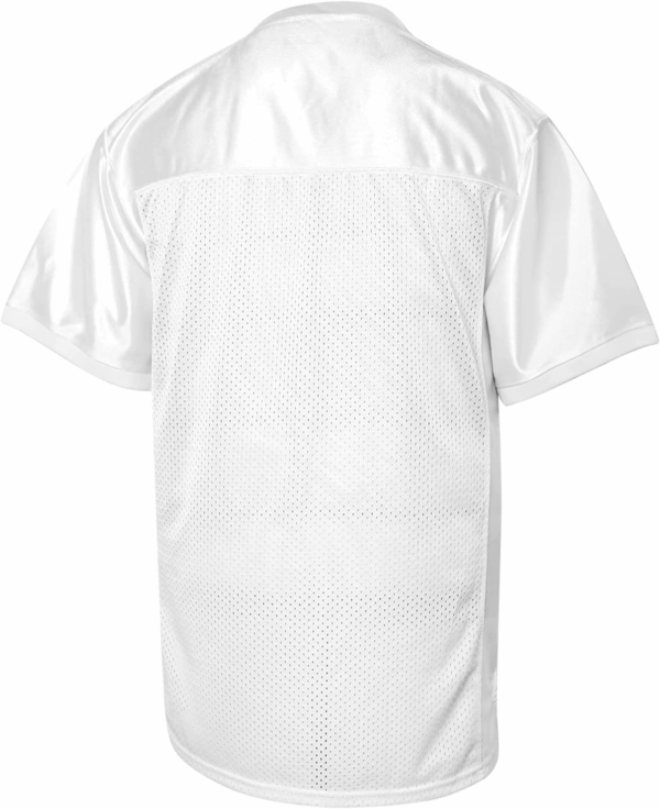 Blank Football Jersey,90S Hip Hop Sports Mesh Practice Plain Football Shirt - Image 3