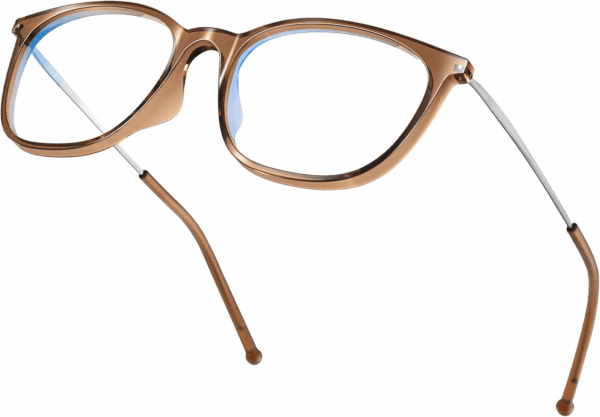 anti Slip TR90 Blue Light Blocking Glasses Size M Eyewear Frame with anti Glare Eye Protection for Women Gael - Image 5