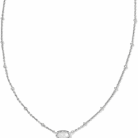 Mini Elisa 14K Gold-Plated Satellite Short Pendant Necklace, Fashion Jewelry for Women