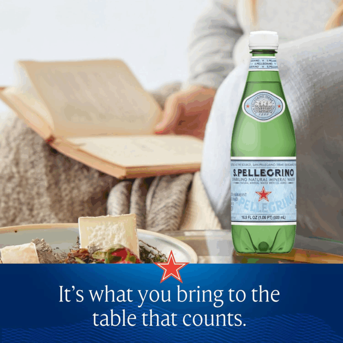 S.Pellegrino Sparkling Natural Mineral Water, Plastic Bottles, 16.9 Fl Oz (Pack of 12) - Image 5