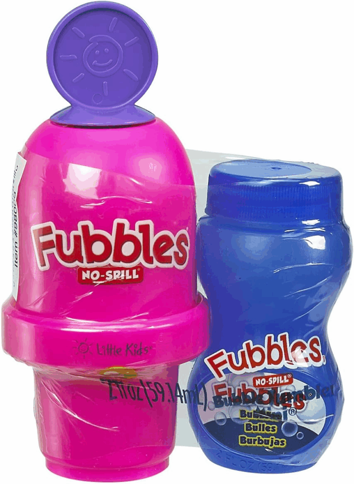 Fubbles No Spill Bubble Tumbler Minis Party Favor 12 Pack | Bubble Toy for Babies Toddlers and Kids | Includes 2Oz Bubble Solution and a Wand per Bottle (Assorted Colors) - Image 6