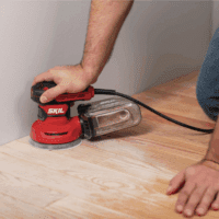 5” Random Orbital Sander with Cyclonic Dust Box & 3Pc Sanding Sheet - SR211601, Multicolor - Image 6