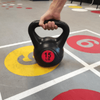 ​Wide Grip 3-Piece Kettlebell Exercise Fitness Weight Set, Include 5 Lbs, 10 Lbs, ​15 Lbs​ and 20 Lbs, Set of 3 or Set of 4 - Image 5