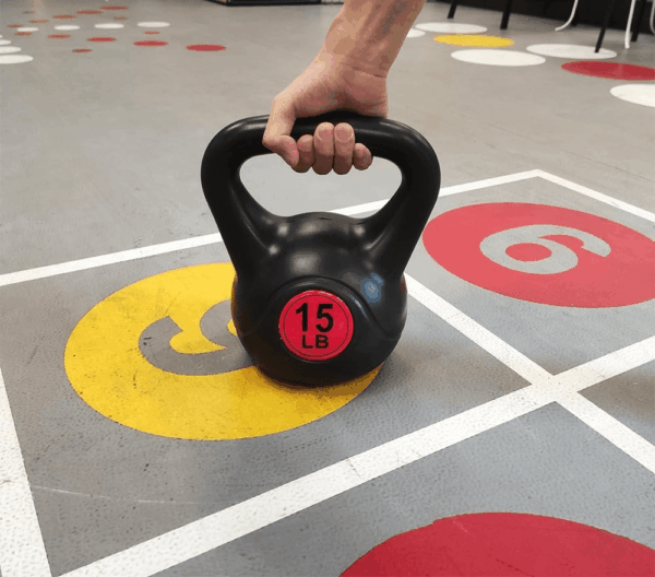 ​Wide Grip 3-Piece Kettlebell Exercise Fitness Weight Set, Include 5 Lbs, 10 Lbs, ​15 Lbs​ and 20 Lbs, Set of 3 or Set of 4 - Image 5