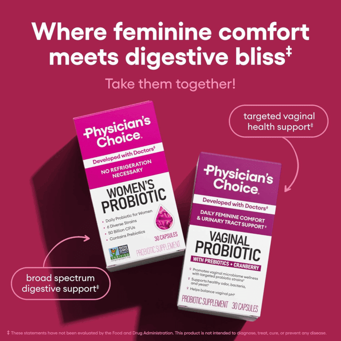 Probiotics for Women - PH Balance, Digestive, UT, & Feminine Health - 50 Billion CFU - 6 Unique Strains for Her - Organic Prebiotics, Cranberry Extract+ - Women Probiotic - 30 CT - Image 5