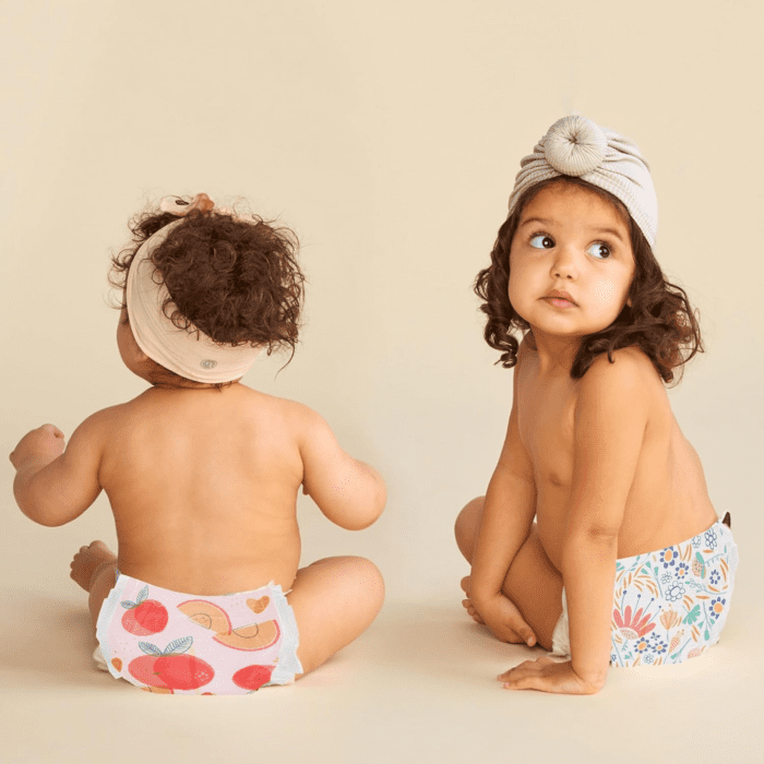 Clean Conscious Diapers for Sensitive Skin | Hypoallergenic, Fragrance Free | Girl Prints | Super Club Box, Size 4 (22-37 Lbs), 104 Count - Image 3