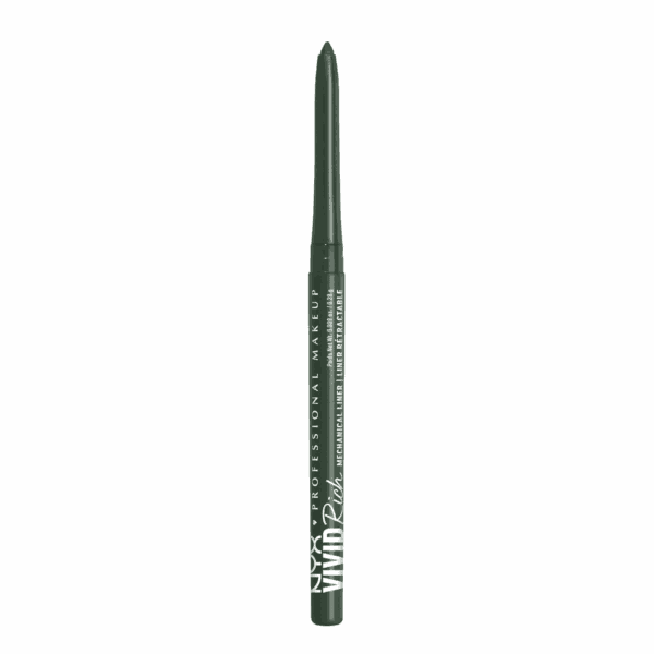 Mechanical Eye Pencil, Vivid Rich Mechanical, Creamy Retractable Eyeliner - Emerald Empire, Emerald Green Eyeliner