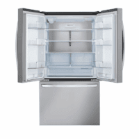 Counter-Depth MAX 26.5-Cu Ft 3 -Door Smart Compatible French Door Refrigerator with Ice Maker with Water Dispenser ( Stainless Steel ) ENERGY STAR Certified - Image 2