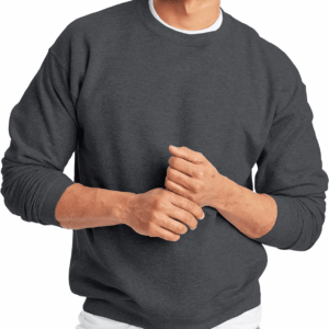 Men'S Ecosmart Fleece, Pullover Crewneck Sweatshirt, 1 or 2 Pack