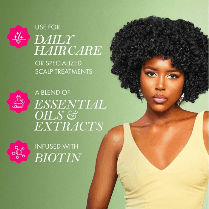 Rosemary Mint Scalp & Hair Strengthening Oil for All Hair Types, 2 Ounce - Image 3