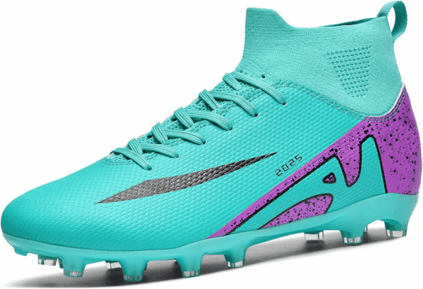 Soccer Cleats for Mens Womens Indoor Soccer Shoes Unisex Baseball Turf Shoes Youth Rugby Shoes Adult AG FG TF Football Boots Wide Training Sneaker - Image 2
