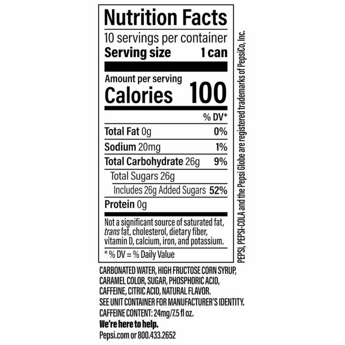 Soda, 7.5 Ounce Mini Cans, (10 Pack) (Packaging May Vary) - Image 6