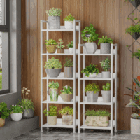 5 Tier Bookshelf with Drawer, Tall Narrow Bookcase with Shelves, Wood and Metal Book Shelf Storage Organizer, Modern Display Standing Shelf Unit for Bedroom, Living Room, Office, White - Image 8